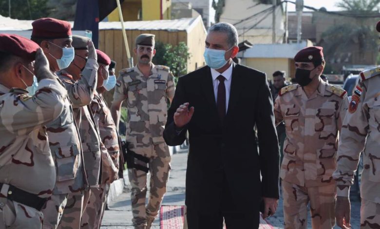 وزير الداخلية عثمان الغانمي يصل كربلاء 5 FB IMG 1632497626573