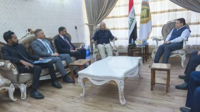 الأعرجي يستقبل قائد عمليات الفرات الأوسط للحشد الشعبي 5 IMG 20210909 WA0007