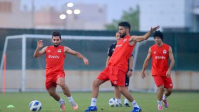 غياب بشار رسن عن مواجهتي لبنان والامارات 3 حسين علي بشار رسن 1