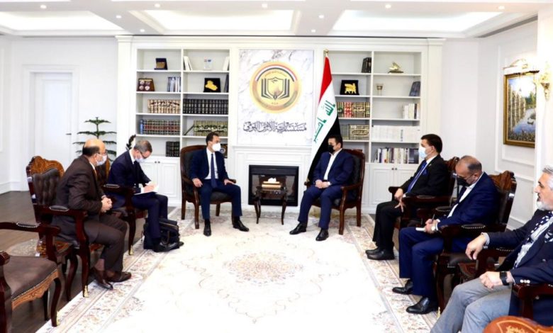 الأعرجي يستقبل السفير الفرنسي لبحث ملف سنجار ومخيم الهول 1 6331FC92 3F03 4764 91E5 878234BB7141