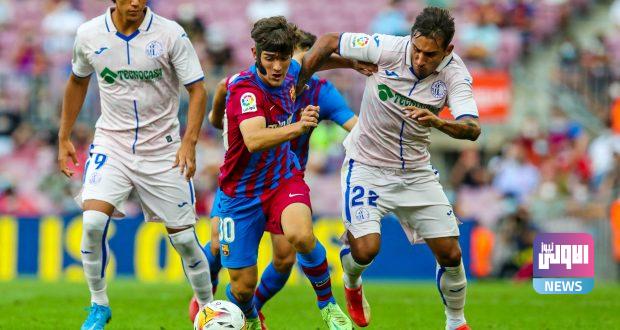 نجم برشلونة جافي يدخل تاريخ المنتخب الإسباني 1 E9 jaMOWQAI 3Ll scaled e1630267835648 620x330 1