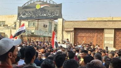 محاضرين ذي قار يتظاهرون للمطالبة بتحويلهم الى عقود 3 364AF608 0A5B 44AF BF11 3F03798662D2