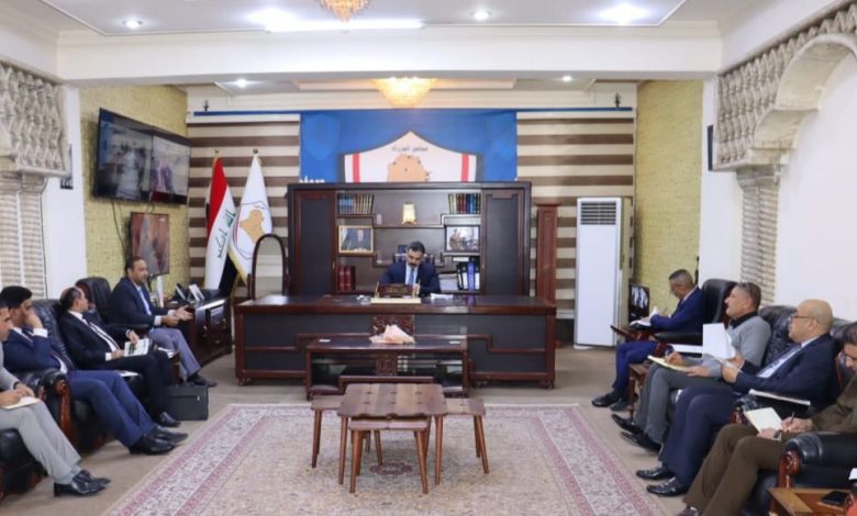 رئيس هيأة المنافذ الحدودية يستقبل المدير العام للتنمية الصناعية 1 5FFDCD58 D377 44D8 B9DF B3C2D7E934A7