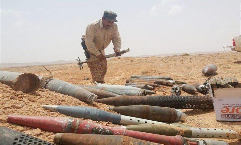 في بادية المثنى.. جمع اكثر من 730 مخلفا حربيا منذ بدء العام الجاري 1 77485065 6C8A 452A A8DC 1C19EAE70FEA