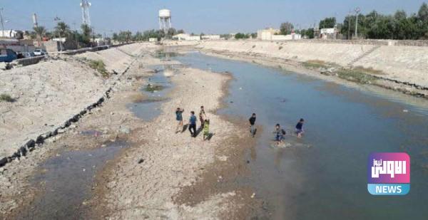 85112021 كارثة بيئية في الافق..انخفاض منسوب المياه في دجلة 1