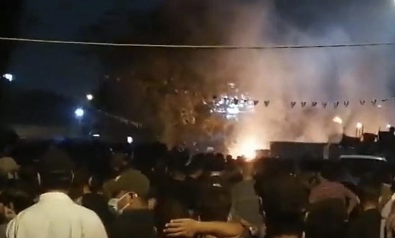 اندلاع حريق بعدد من خيام المعتصمين قرب المنطقة الخضراء 1 8DDECE50 ABC2 4679 BCCA AC3F89CE95D8