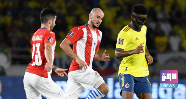 كولومبيا تتعادل مع باراجواي في تصفيات المونديال 1 كولومبيا، باراجواي 620x330 1