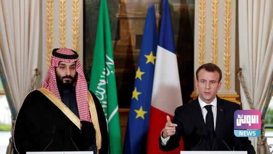 ماكرون يصل السعودية لإجراء محادثات مع محمد بن سلمان 1 61aafbd44236042bd034a10c