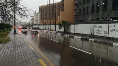 أمطار خفيفة متقطعة في الجنوب ومستمرة في هذه المنطقة 6 6272712D F590 4DE2 B2B3 E4752C8BBE11