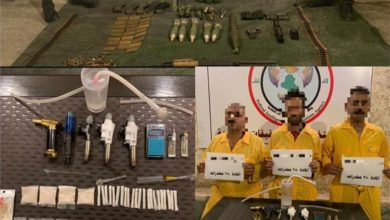 وكالة الاستخبارات تلقي القبض على أربعة تجار للمخدرات وتضبط بحوزتهم أسلحة ومواد مخدرة في الانبار 2 9E01C7C1 6F51 478E 9918 1CA4ABBB026C