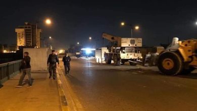 القوات الأمنية تغلق جسر الجمهورية وسط بغداد 7 E9ABDF65 3C99 43A7 BB30 C36217B920D8