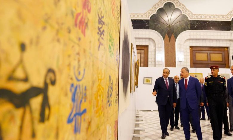 الكاظمي يزور دار الكتب والوثائق ويفتتح قاعة الراحل أحمد الجلبي 1 IMG 20211212 WA0012