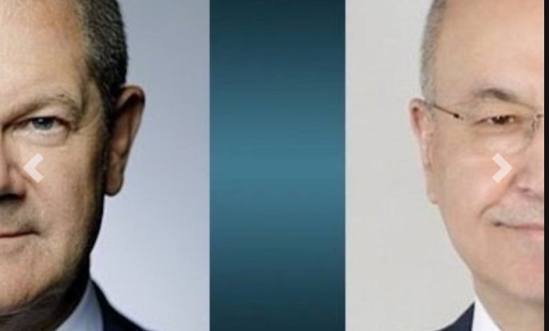 صالح يهنئ شولتس لانتخابه مستشارا جديدا لجمهورية ألمانيا 1 IMG ٢٠٢١١٢٠٩ ١١١٧٤٢