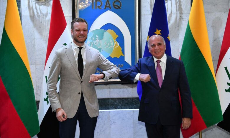وزير الخارجية الليتواني يزور العراق 1 171512022 DSC 9817 1024x682 1