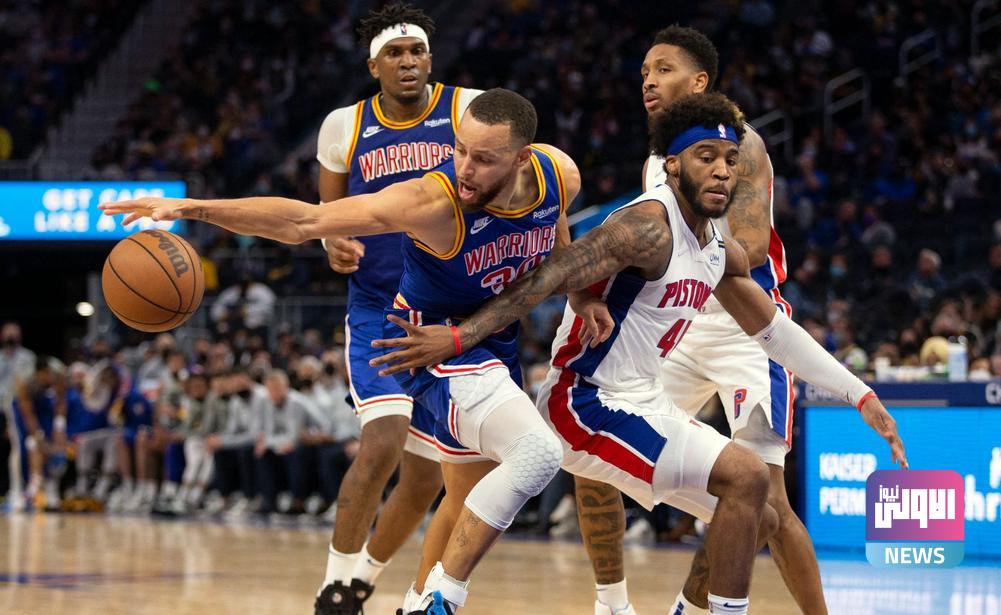 الدوري الأميركي للمحترفين.. ووريرز يستعيد توازنه أمام بيستونز 1 4116086 2022 01 19T061214Z 1752774532 MT1USATODAY17528041 RTRMADP 3 NBA DETROIT PISTONS AT GOLDEN STATE WARRIORS
