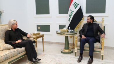 الحلبوسي وبلاسخارت يؤكدان أهمية إكمال الاستحقاقات الدستورية 5 B60071FF 744E 49E4 887D EE39BD60FBB6