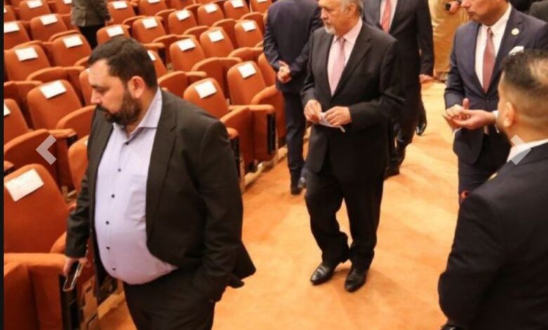 توافد النواب الى قاعة الجلسة الاولى 1 IMG ٢٠٢٢٠١٠٩ ١٥٢٠٥٧