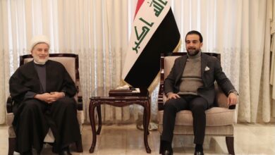 الحلبوسي وحمودي يؤكدان اهمية تشكيل حكومة قادرة على تلبية متطلبات المرحلة 5 0FF75150 F77F 4CC3 9DCF EAC27379EDE0