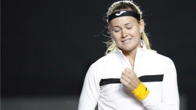 التشيكية بوزكوفا تصل إلى نصف نهائي بطولة ثابوبان 2 2022 02 26 09785816 epa