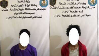 شرطة كربلاء تحكم قبضتها على سراق دراجات نارية 5 7771F046 FF71 4415 9046 29E04664060B