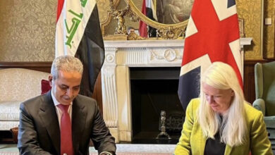 رئيس مجلس القضاء الاعلى يوقع مذكرة تفاهم مع وزارة الخارجية البريطانية 2 9FEC6535 EB42 4FB5 A129 1D0E26AF862D