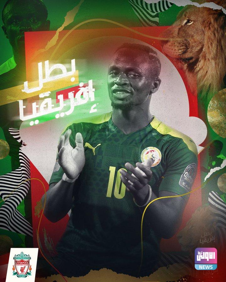 نادي ليفربول يهنئ ساديو ماني على فوز السنغال بكأس أمم إفريقيا 3 FK8aQKAXwAEFKUo