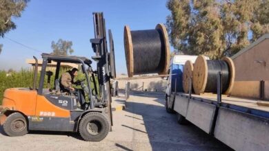 شركة ديالى ترفد وزارة الإتصالات بدفعة جديدة مـن القابلو الضوئي 5 IMG 20220211 WA0005