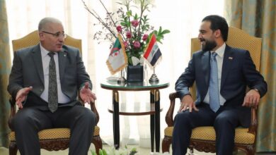 الحلبوسي ييبحث مع رئيس المجلس الشعبي الجزائري تعزيز العلاقات وتطوير التعاون 3 IMG 20220218 WA0025