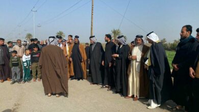 فلّاحو ميسان يتظاهرون للمطالبة بصرف مستحقّاتهم الماليّة 2 IMG 20220220 125944 852