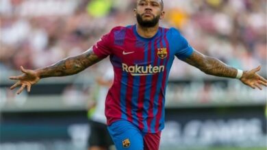 اقتراب ديباي من العودة للمشاركة مع برشلونة 4 large 7