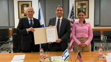 الولايات المتحدة وإسرائيل توقعان اتفاقية لتبادل المعلومات 2 622066574236047aa96bd0c0