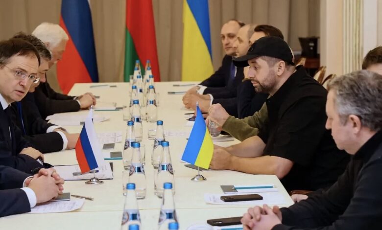 بدء الجولة الثانية من المفاوضات الروسية - الأوكرانية 1 C05A7759 24F8 43B8 8FAD 3FBB66F3CAC4