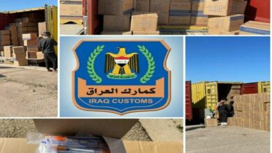 جمرك الشالجية ينجز معاملات 53 إرسالية بوتيرة متسارعة 2 IMG 20220302 104259 414