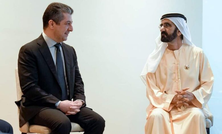 مسرور بارزاني يصل الى الشارقة ويجتمع بالشيخ محمد بن راشد آل مكتوم 3 IMG 20220327 115206 247