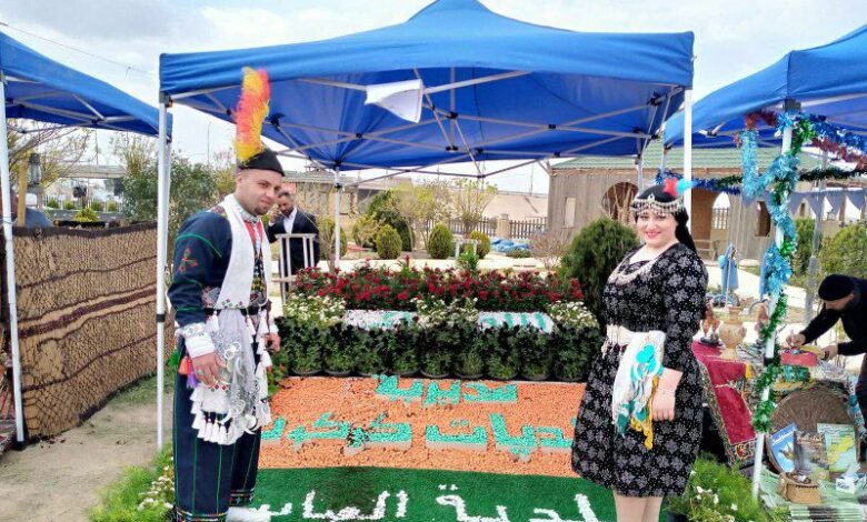 أنطلاق فعاليات مهرجان الزهور الأول في كركوك 7 IMG 20220328 114045 362