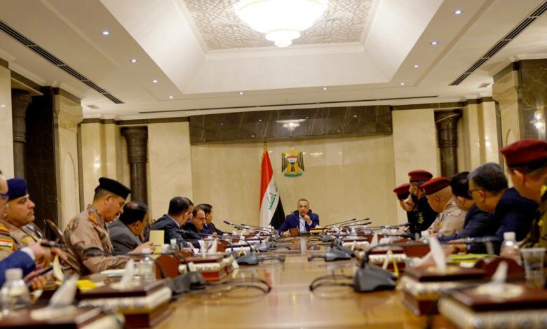 الكاظمي يترأس اجتماعا المجلس الوزاري للأمن الوطني 1 IMG 20220328 130557 404