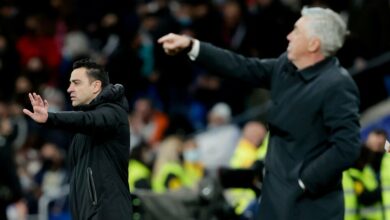 برشلونة حسم الكلاسيكو بسبب قيادة تشافي وأخطاء أنشيلوتي الكارثية 11 ancelotti xavi