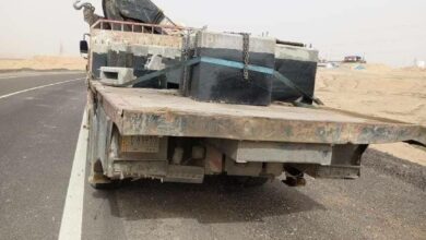 القطع الخرسانية المحملة في شاحنة سببت بمقتل شخصين على طريق كركوك – دوز 2 06368C90 DB5A 4B55 A45D 7D1537388312