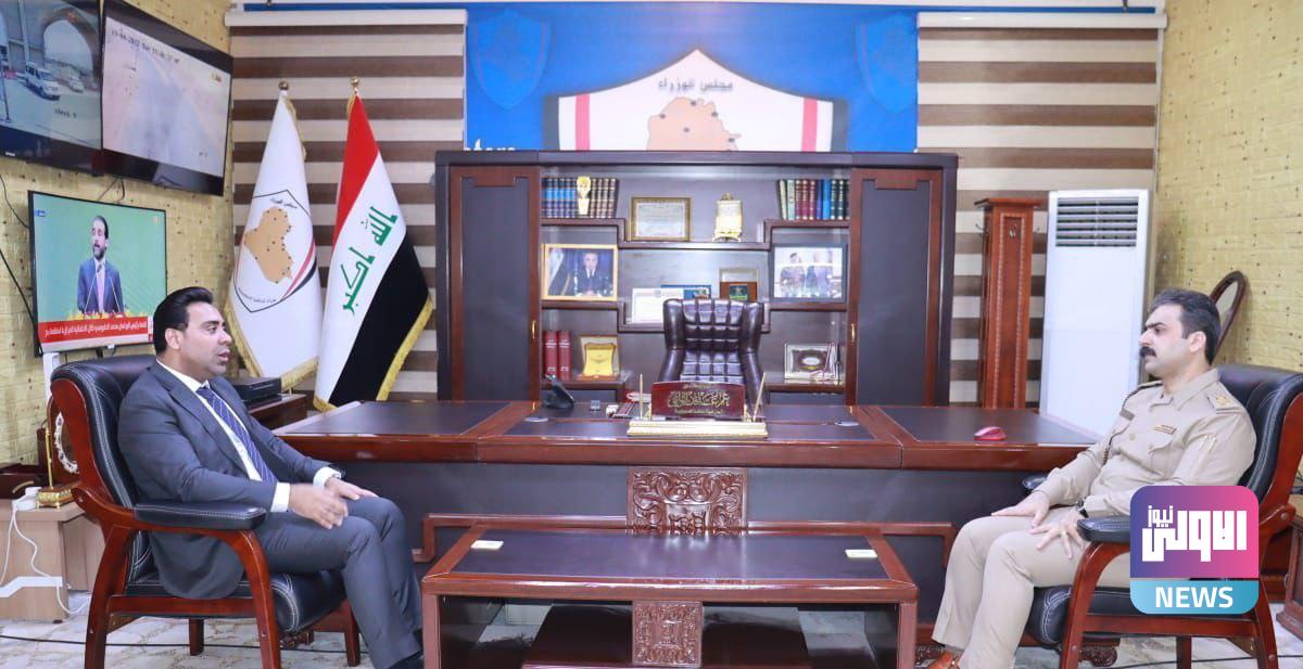 رئيس هيأة المنافذ الحدودية يستقبل مدير عام الهيئة العامة للكمارك صباح اليوم. 1 C182D924 C8CE 4624 B1F2 830ED26F66A8