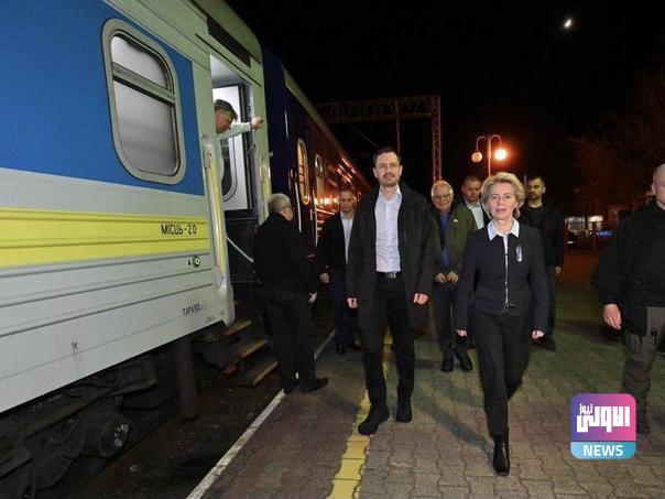 قادة الاتحاد الأوروبي في طريقهم إلى أوكرانيا 1 CCA0D8DB E788 4207 8EB4 19E4ED1AB136