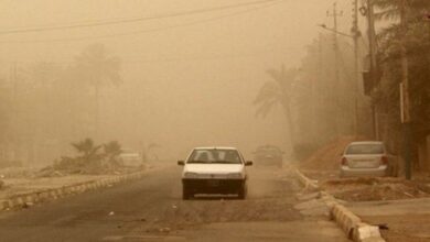 طقس العراق.. تصاعد للغبار وانخفاض في درجات الحرارة الأسبوع الحالي 2 IMG 20220403 112302 807