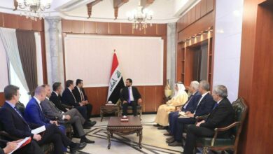 الحلبوسي يستقبل وفداً من حلف الناتو 2 IMG 20220405 105321 682