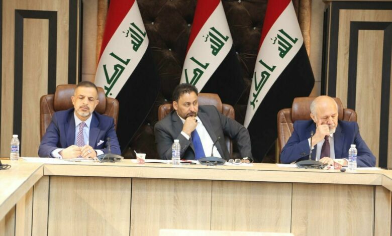 الكعبي يترأس اجتماعا للجنة المالية بشأن قانون الدعم الطارئ 1 IMG 20220418 124639 917