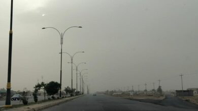 بالصور.. عاصفه ترابية تضرب محافظة الأنبار 4 IMG 20220427 173221 987