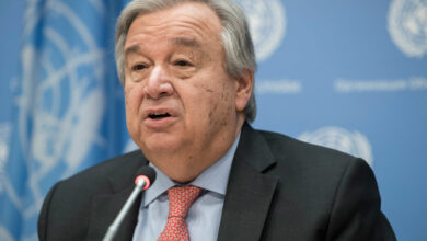 الأمين العام للأمم المتحدة انطونيو غوتيريس