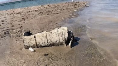 جفاف بحيرة في الولايات المتحدة يكشف مفاجأة دفنت منذ 30 عاما 5 40E3D010 E40B 4C6F A83A 32BA6F58379C