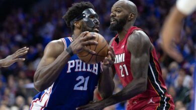4265428 2022 05 07T022142Z 903713528 MT1USATODAY18218866 RTRMADP 3 NBA PLAYOFFS MIAMI HEAT AT PHILADELPHIA 76ERS
