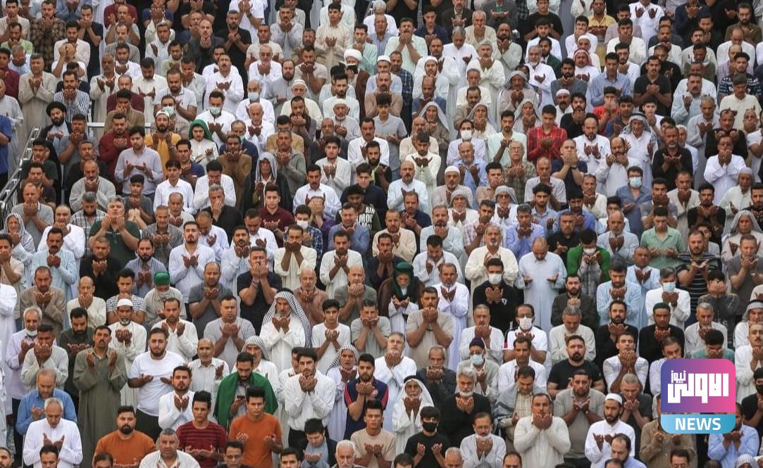 إقامة صلاة العيد في الحرم العلوي المطهر (صور) 7 60B20A98 298F 4FA1 B215 818C8CE45FC5