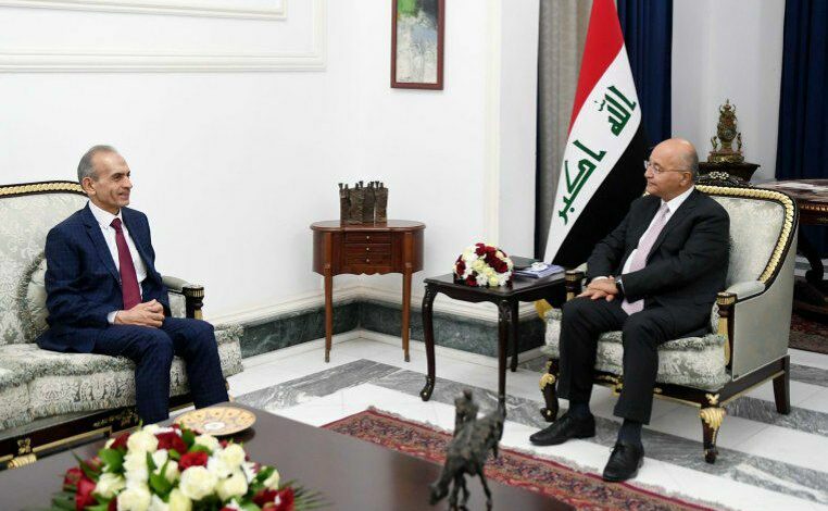 رئيسا الجمهورية والجبهة التركمانية يؤكدان على دعم الحوار في حسم المسائل العالقة 1 94C78370 25F0 4216 A71A 725BEE8258A7