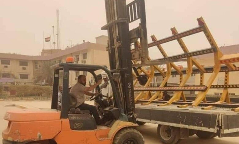 الشركـة العامـة للصناعـات الهيدروليكيـة تُجهـز وزارة الداخليـة بالمصـدات الأمنيـة 1 D3A30BFF 163F 4B37 B573 D78D30196E62